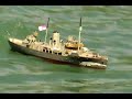 RC boat- 1/72 Revell Corvette. RC boat- 1/72 Revell Corvette.