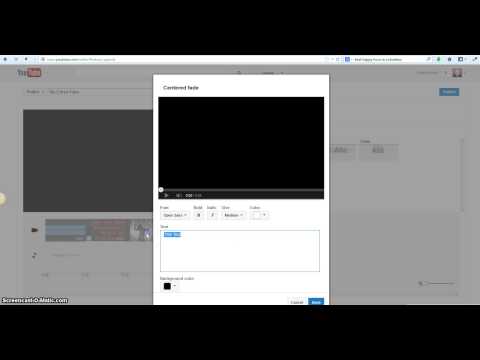 How to Use the Youtube Video Editor