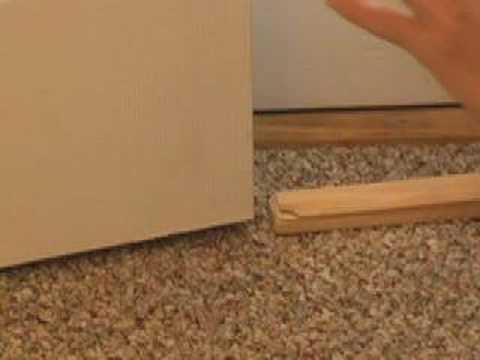 how to patch carpet in a doorway