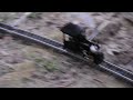 Test running of little live steam in country park (part II)