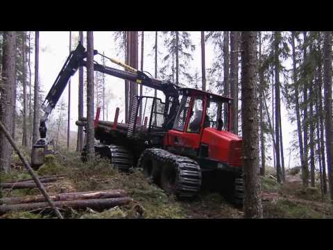 komatsu - Forwarder Komatsu 845 From: Komatsu Forest Website: http://www.komatsuforest.com YouTube Channel: http://www.youtube.com/forestryquality --------------------...