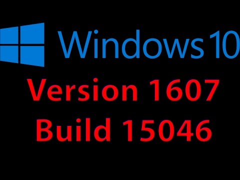 What's new in Windows 10 Pro Version 1607 - Build 15046 (2017)