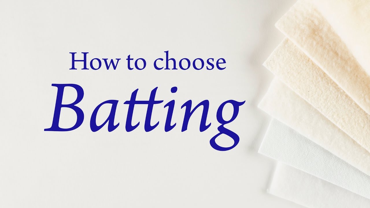 How to Choose the Right Quilt Batting for Your Quilt! Nancy's Notions
