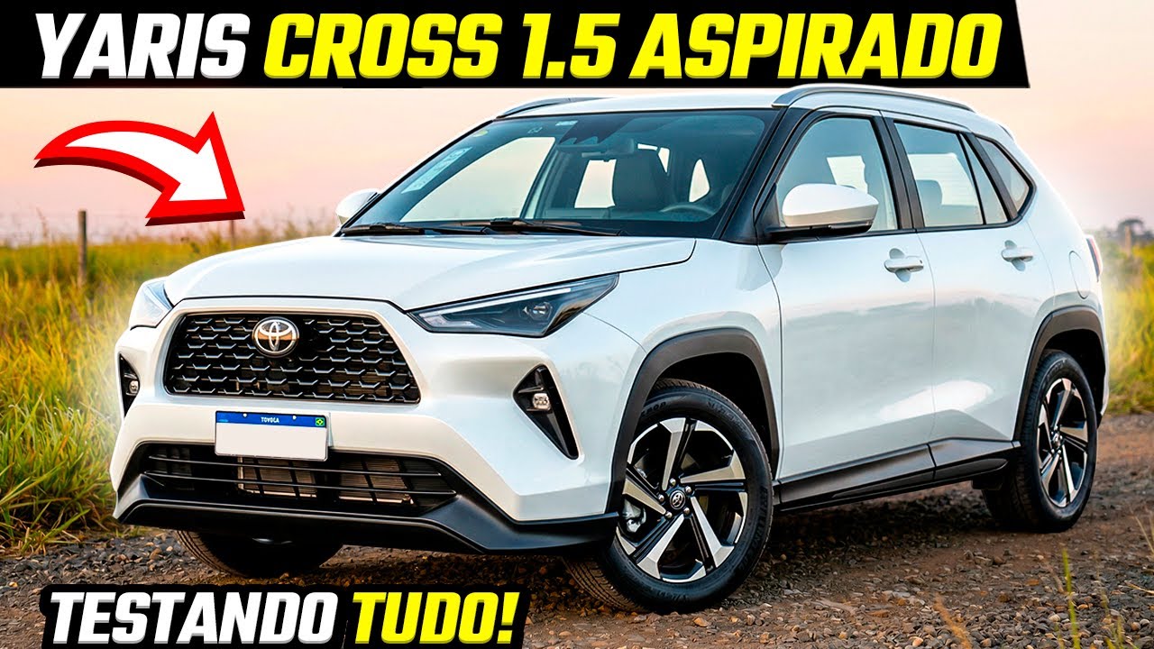 NOVO YARIS CROSS 1.5 2026 - ANDA BEM? BEBE POUCO? TE CONTO TUDO!