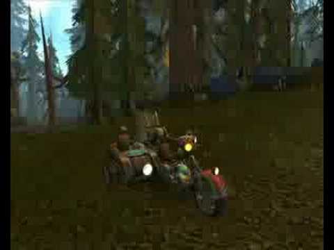 Motorbike mount - Wrath of the lich king