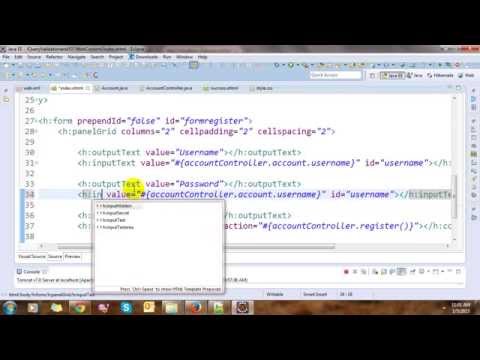 how to perform validations in jsf