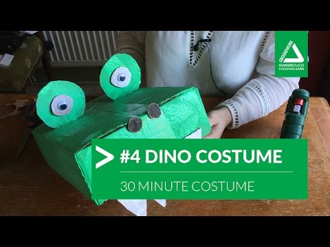 30 Minute Costume Challenge: #4 Dinosaur / Crocodile