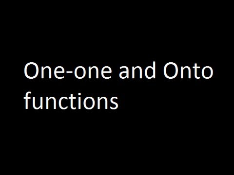 how to prove onto functions