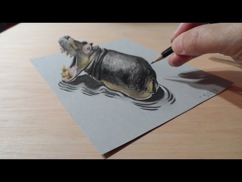 how to draw trompe l'oeil