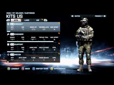 how to attach underslung grenade launcher bf3