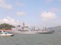 JMSDF tanker Masyu departed ?????????????? ?? JMSDF tanker Masyu departed ?????????????? ??