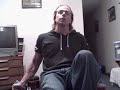 working out on the total gym
