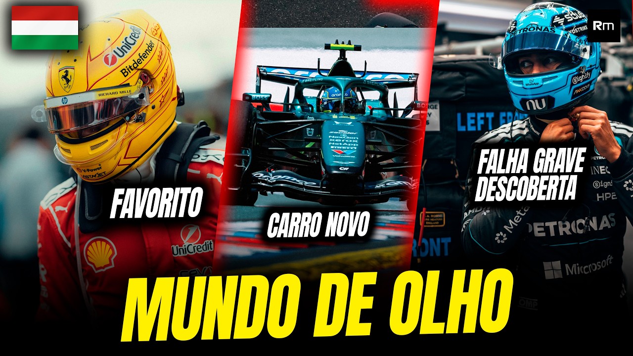 PRÉ GP HUNGRIA: FALHA DESCOBERTA, FERRARI ATUALIZADA, NOVA ASTON, AUDI RÁPIDA, HORÁRIOS E DADOS