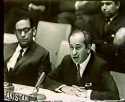 Zulfiqar Ali Bhutto speaking on ...