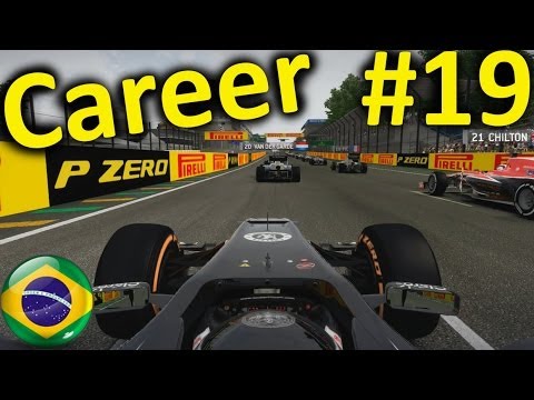 F1 2013 Brazil 100% Career Mode Part 19: The Finale