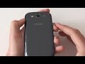 Samsung Galaxy S3 Design Der Farbe Pebble Blue Video