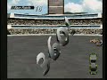 the open screens, menus, and gameplay footage of destruction derby for the sony playstation video game system. the car icon on the right hand side show the condition of the player's car. the icons shift from green to yellow to red as the car becomes damaged. white smoke/steam indicates the car's radiator is blown and the car is close to being out of commission. black smoke means the car is out commission. as the car become damaged, it becomes harder to control the car, which explains why i'm traveling mostly in circles in the end. it is hard to believe nowadays, but this was super hot game when it came out...real time 3d destructible models were pretty much unheard of prior to this in console games.