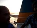 en el barco