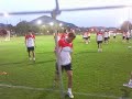 entrenamiento del athletic club lezama 27/10/09