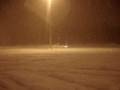 Shadow and Civic snow drift @ Sault College.
