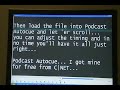 Podcast Autocue Podcast Autocue