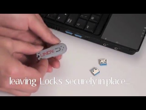 how to lock usb port