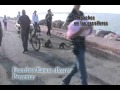 Mapaches en las escolleras de Cd. Madero, Tamaulipas ,nueva atracción turistica