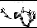 Line Rider Calligraphy By Kamper