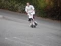 Rob Dirfting on his goped Rob Dirfting on his goped