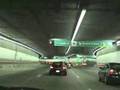 Boston MA at Night, I-93 Bridge & Tunnel
