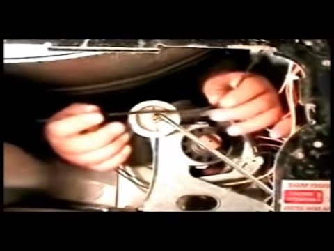 how to install drive belt on g.e. dryer