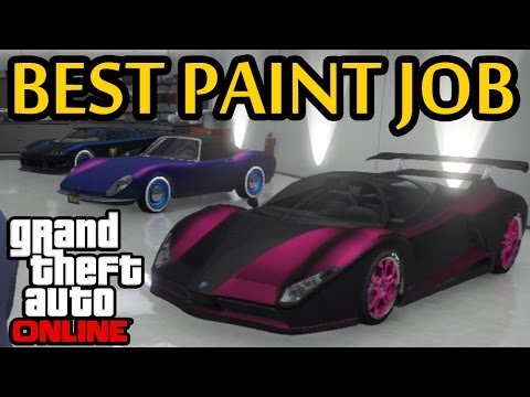 how to use pearlescent paint in gta v