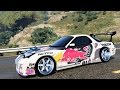 Mazda RX7 Rocket Bunny FD3 MadBULL v1.2 для GTA 5 видео 2