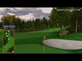 Golden Tee Great Shot on Southern Oaks!