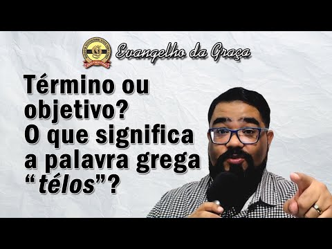 CRISTO: TÉRMINO OU OBJETIVO DA LEI? (O SENTIDO DA