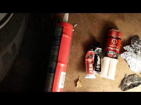 how to fix a leak with epoxy