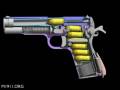 the BEST colt .45 1911 animation collection ( with labeled parts )