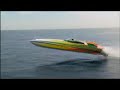 Cigarette Offshore Boat Jump