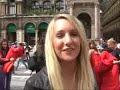Elio e le Storie Tese e Comicitt�: flash mob in piazza Duomo