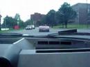 Triumph TR-8 shadowing a W-30 442 Oldsmobile