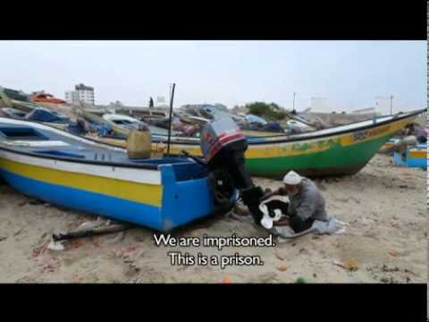 Gaza fishermen: 'We are no longer fishermen, we've become traders' – video