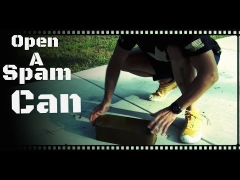 how to open can without can opener