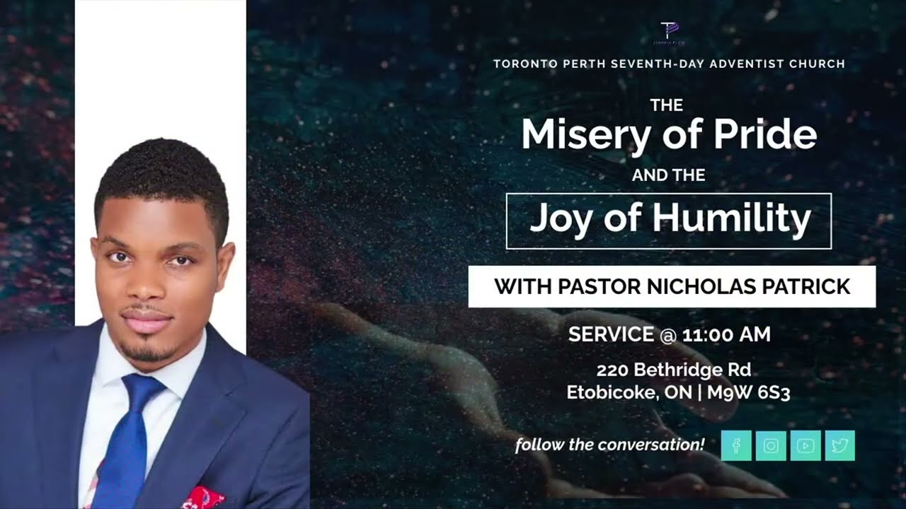 Pastor Nicholas Patrick- The Misery Of Pride And The Joy Of Humility ||  Saturday, September 10, …