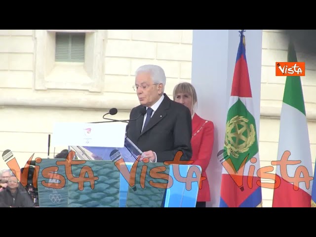 Milano Cortina 2026, Mattarella: "L'Italia ha chiesto che la tregua olimpica venga rinnovata"