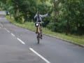 no handed wheelie