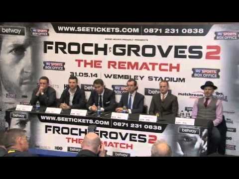 Carl - CARL FROCH v GEORGE GROVES 2 - THE REMATCH - FULL & UNCUT PRESS CONFERENCE (WEMBLEY)