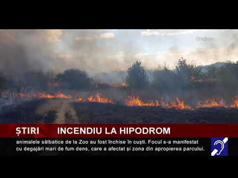 Incendiu la Hipodrom, în Craiova