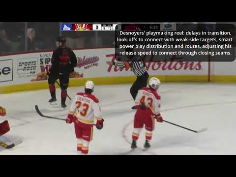 Caleb Desnoyers - playmaking reel