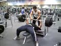 bench 475 x 3 at 238 pounds RAW