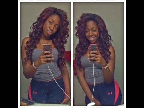 how to dye weave burgundy